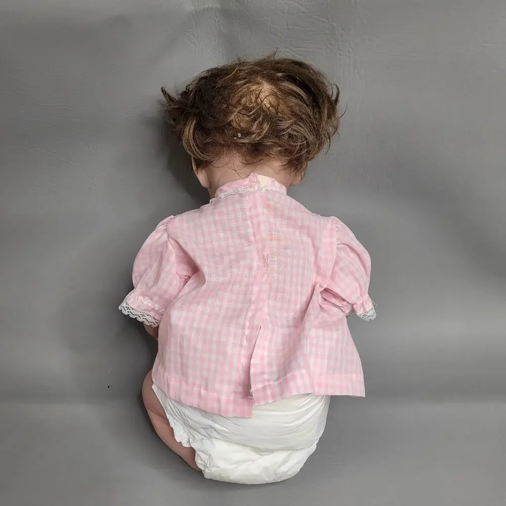 REBORN BABY DOLL by ANDREA ARCELLO Lifelike Realistic Girl Blue Eyes 18
